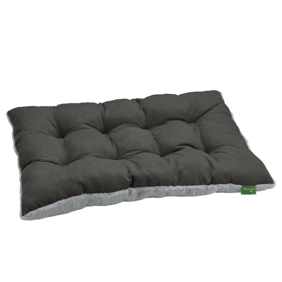 Hund Bed Hunter Rockford Grå 100 x 70 cm